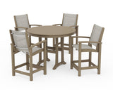 Coastal 5-Piece Counter Set