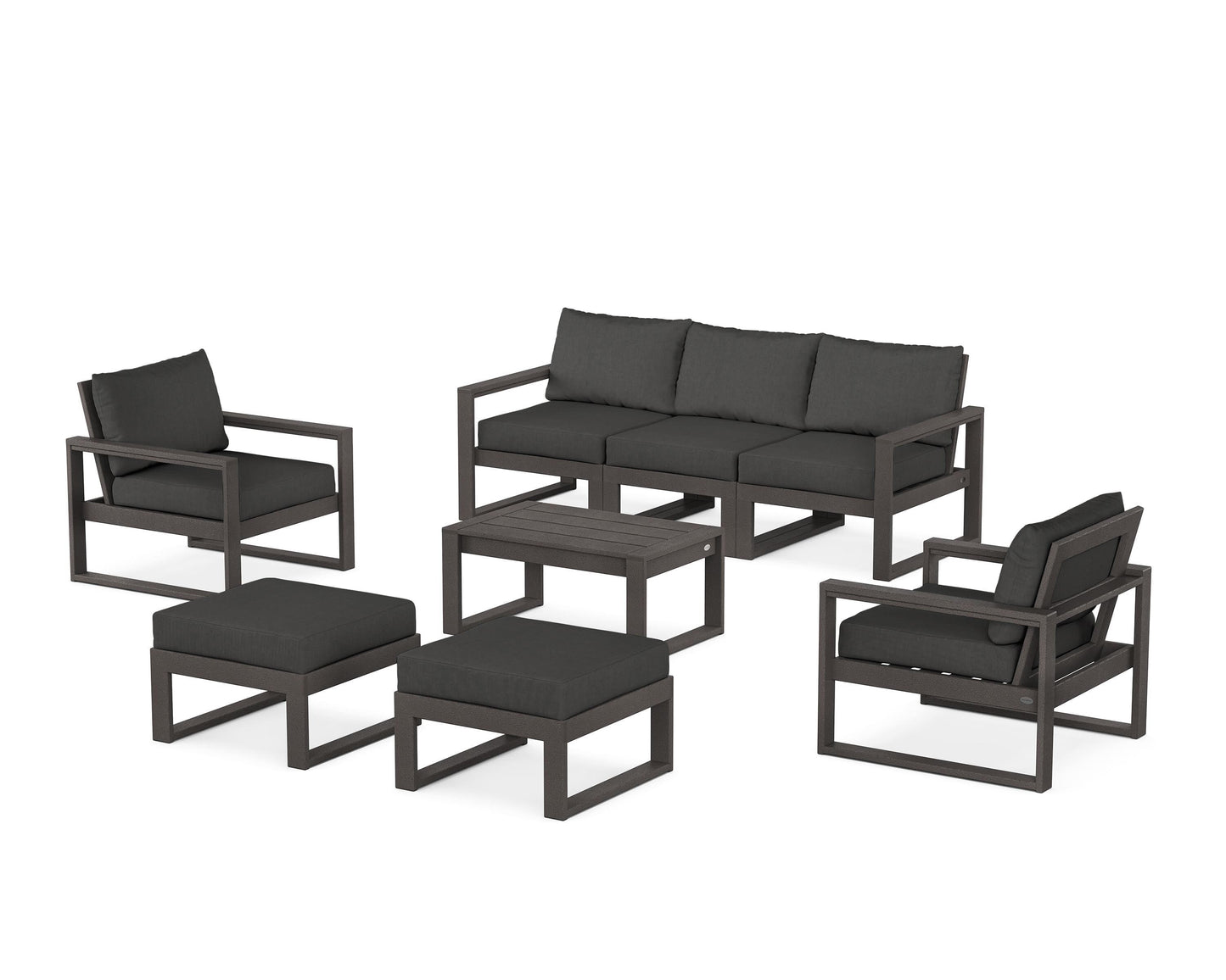 EDGE Sectional 8-Piece Lounge Sofa Set