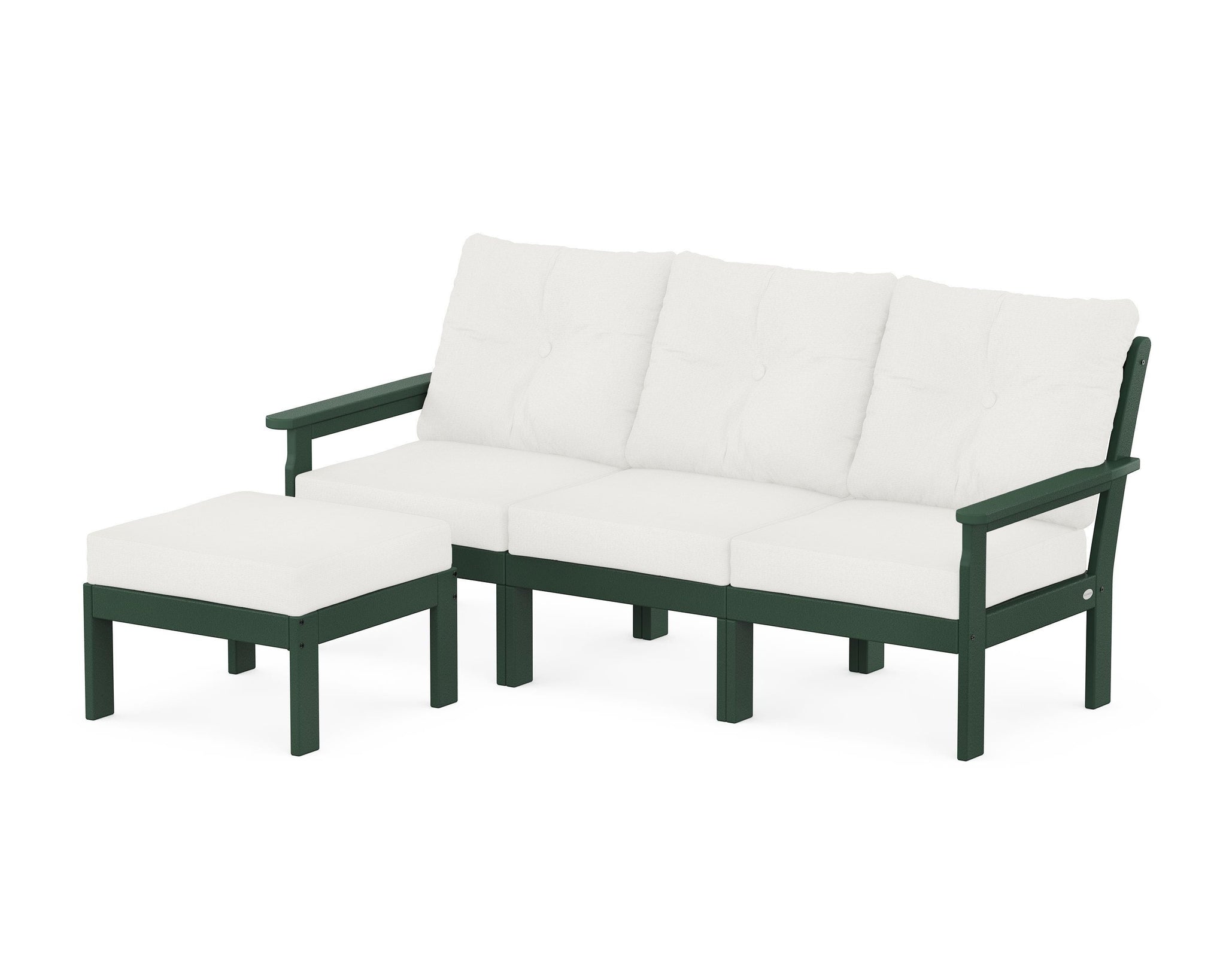 Vineyard 4-Piece Sectional with Ottoman