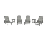 Nautical Chaise 6-Piece Set with Arms