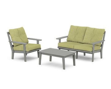 Oxford 3-Piece Deep Seating Set with Loveseat
