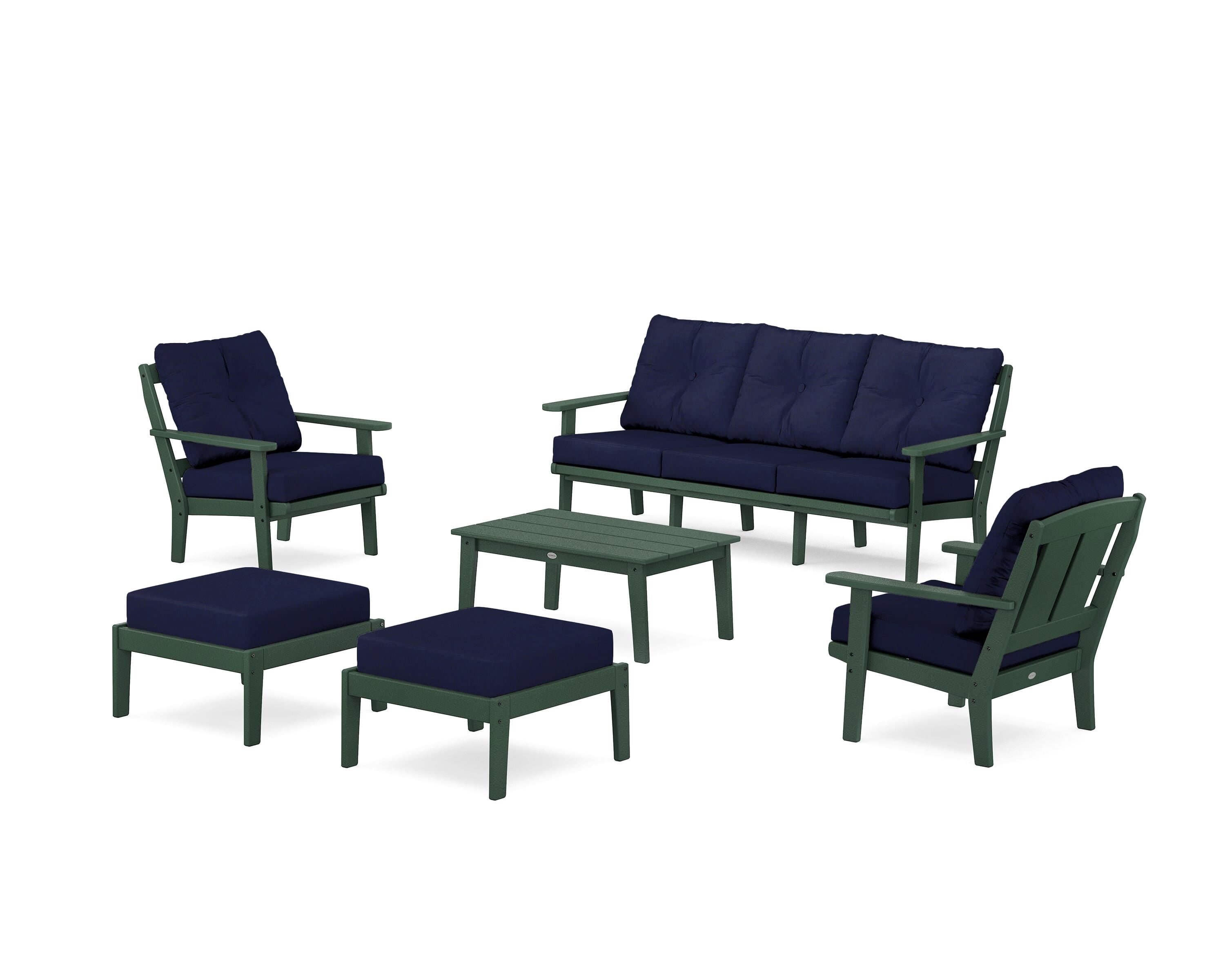 Mission 6-Piece Lounge Sofa Set