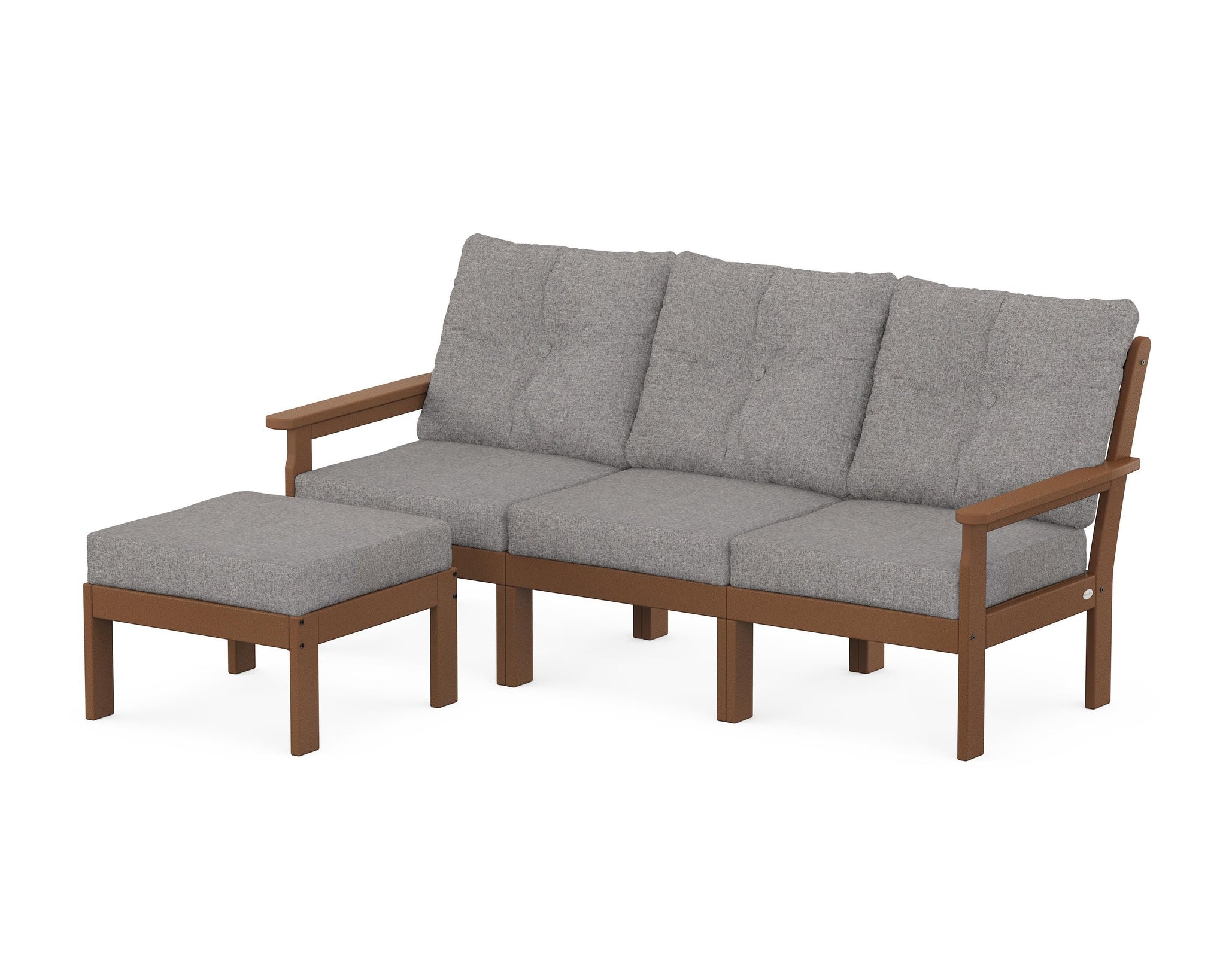 Vineyard 4-Piece Sectional with Ottoman
