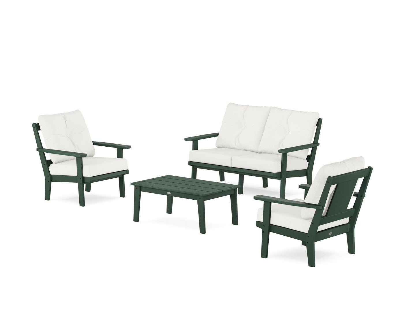 Prairie 4-Piece Deep Seating Set with Loveseat