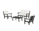 Prairie 4-Piece Deep Seating Set with Loveseat