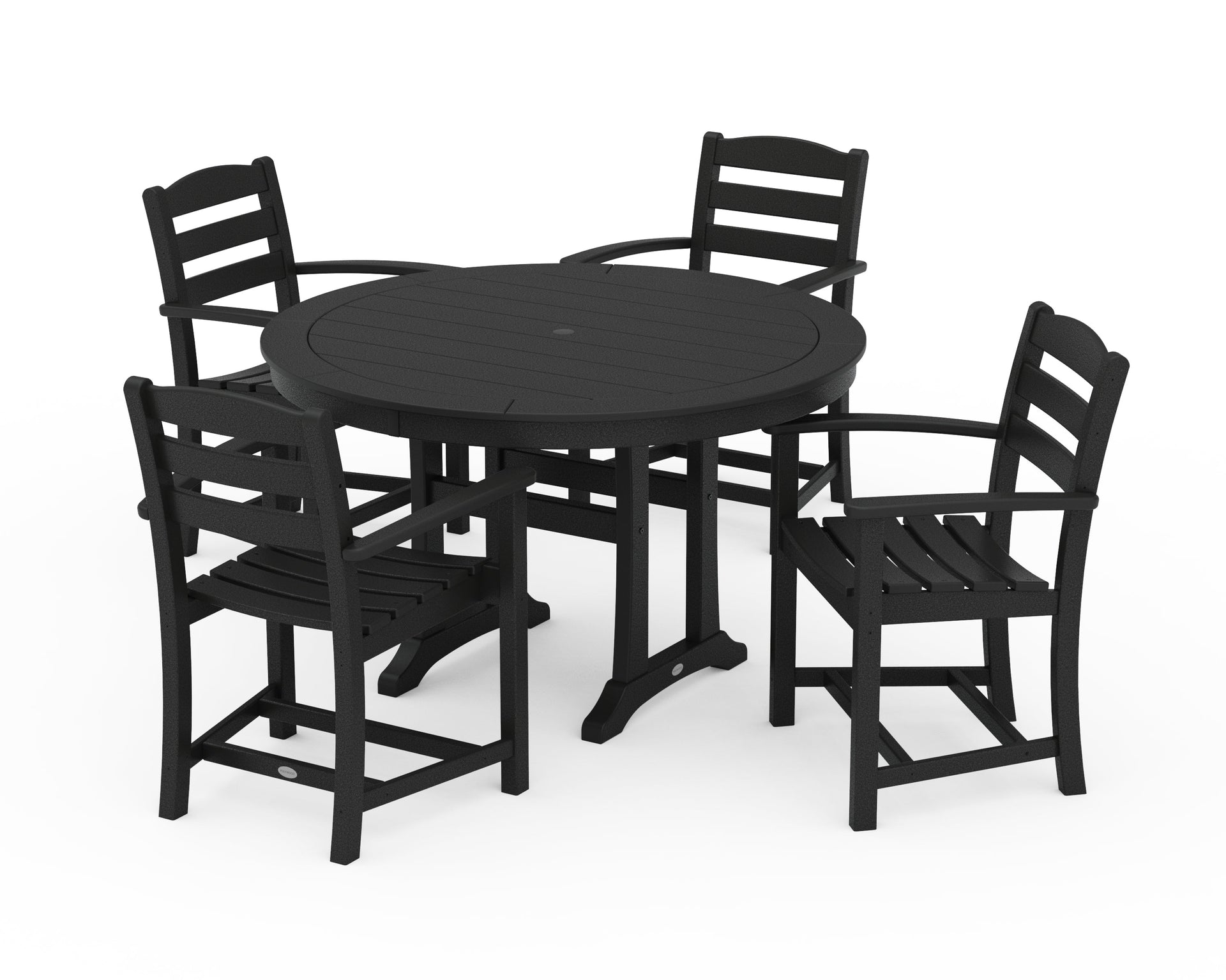 La Casa Café 5-Piece Arm Chair Dining Set