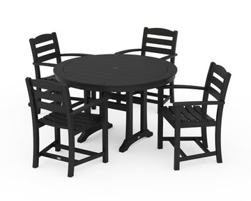 La Casa Café 5-Piece Arm Chair Dining Set