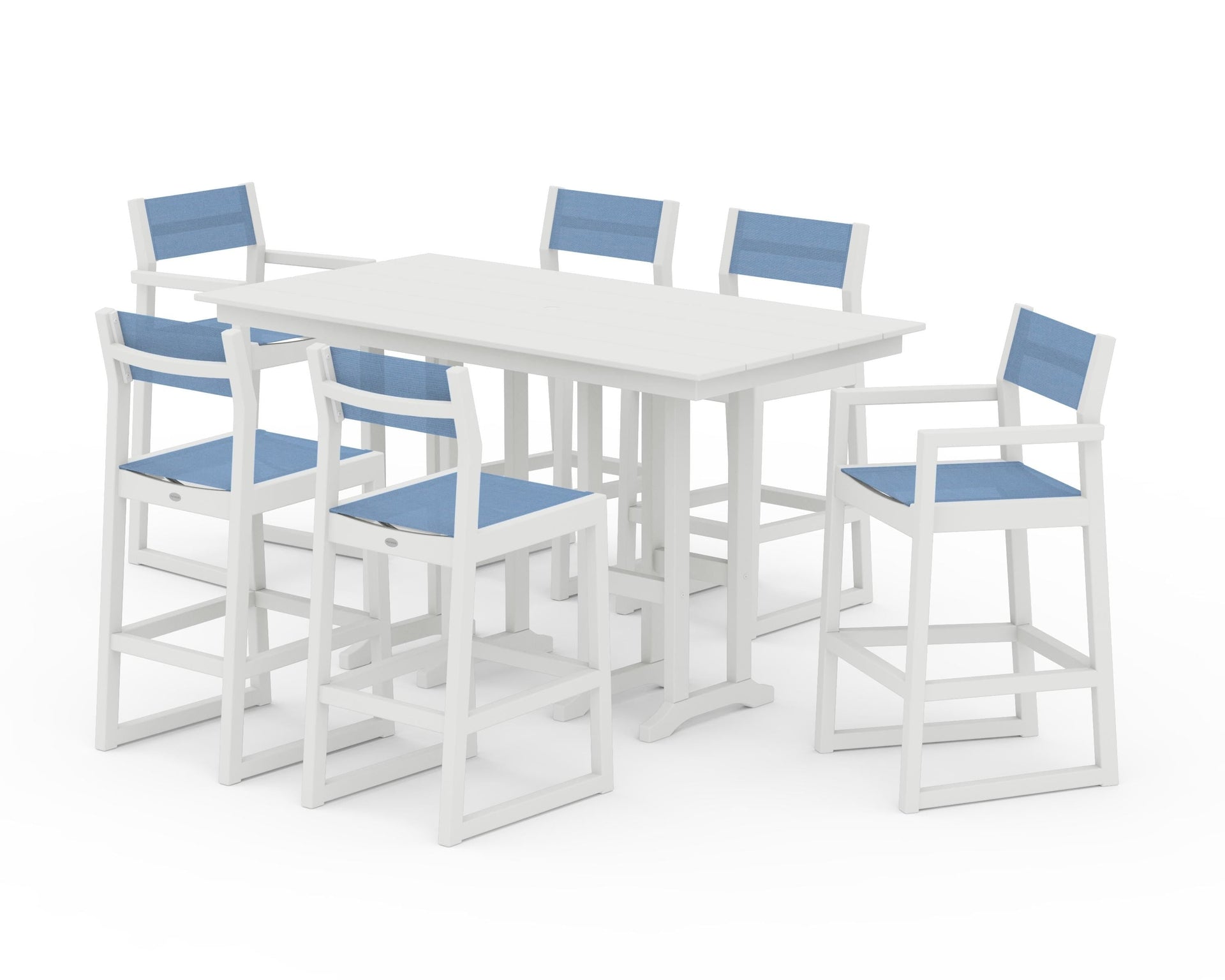 EDGE Sling 7-Piece Farmhouse Bar Set