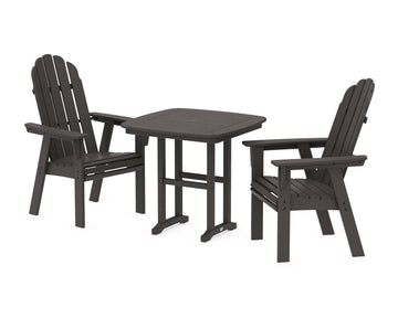 Vineyard Adirondack 3-Piece Dining Set