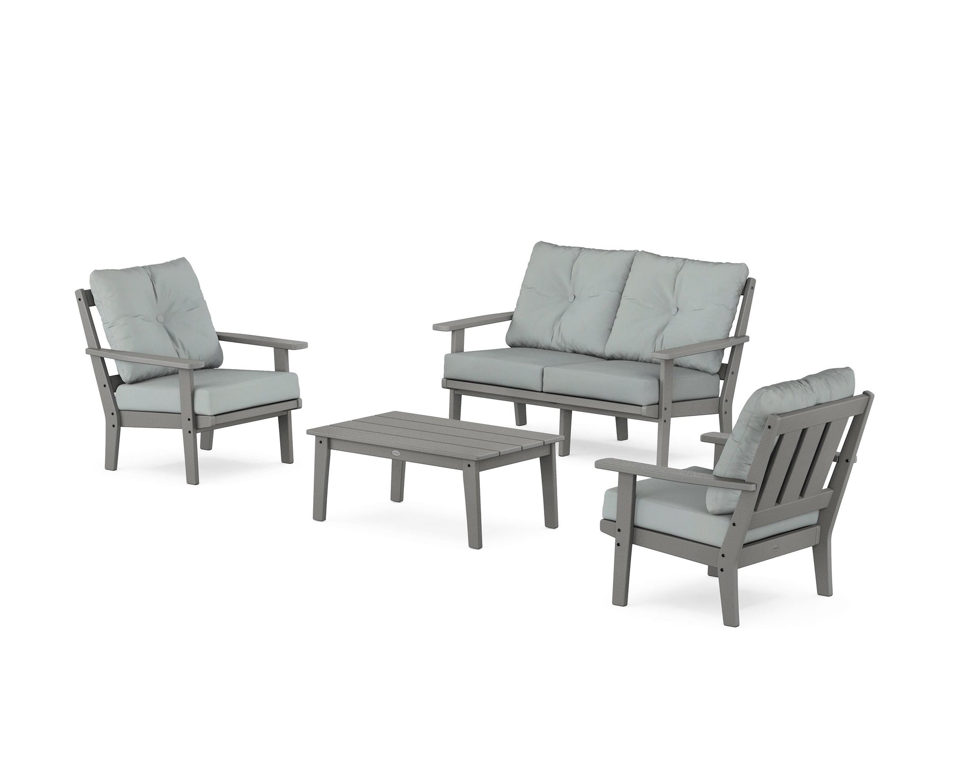Oxford 4-Piece Deep Seating Set with Loveseat