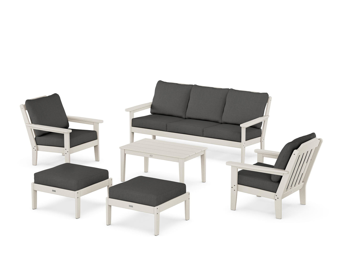 Cottage 6-Piece Lounge Sofa Set