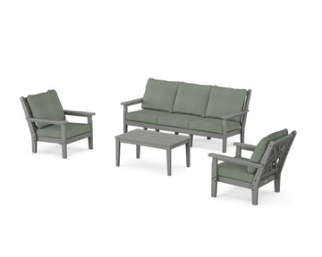 Chippendale 4-Piece Deep Seating Set with Sofa