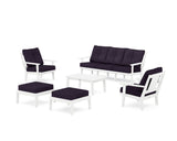 Prairie 6-Piece Lounge Sofa Set