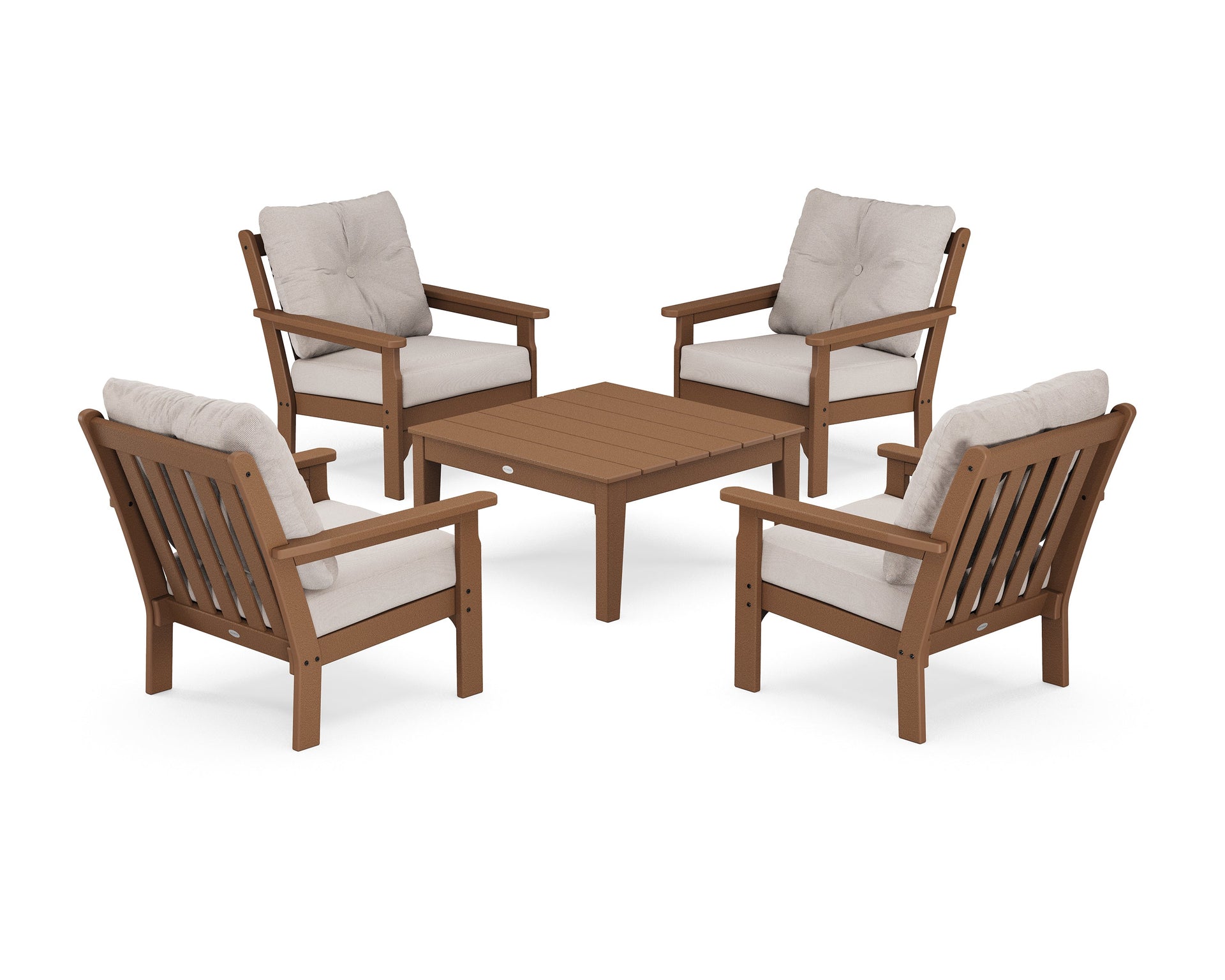 Vineyard 5-Piece Deep Seating Conversation Set