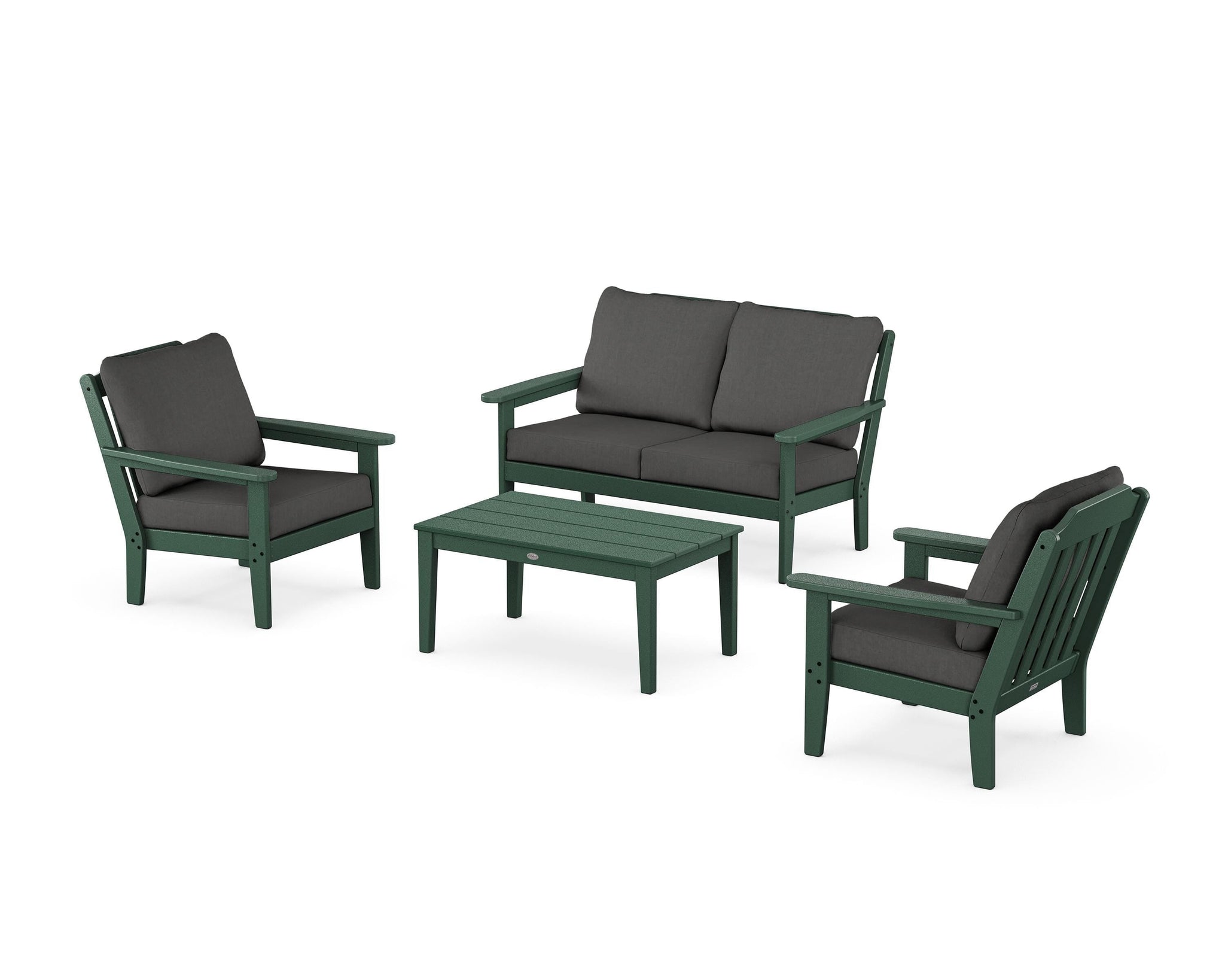 Cottage 4-Piece Deep Seating Set with Loveseat