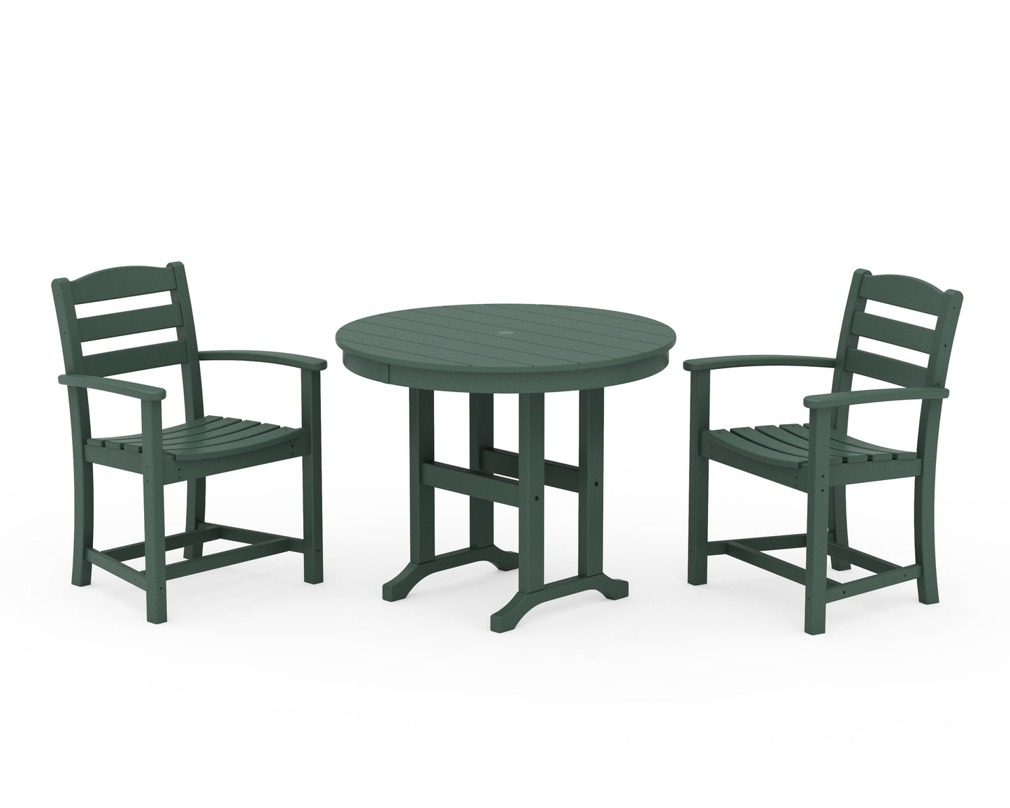 La Casa Café 3-Piece Round Dining Set