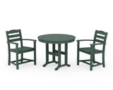 La Casa Café 3-Piece Round Dining Set