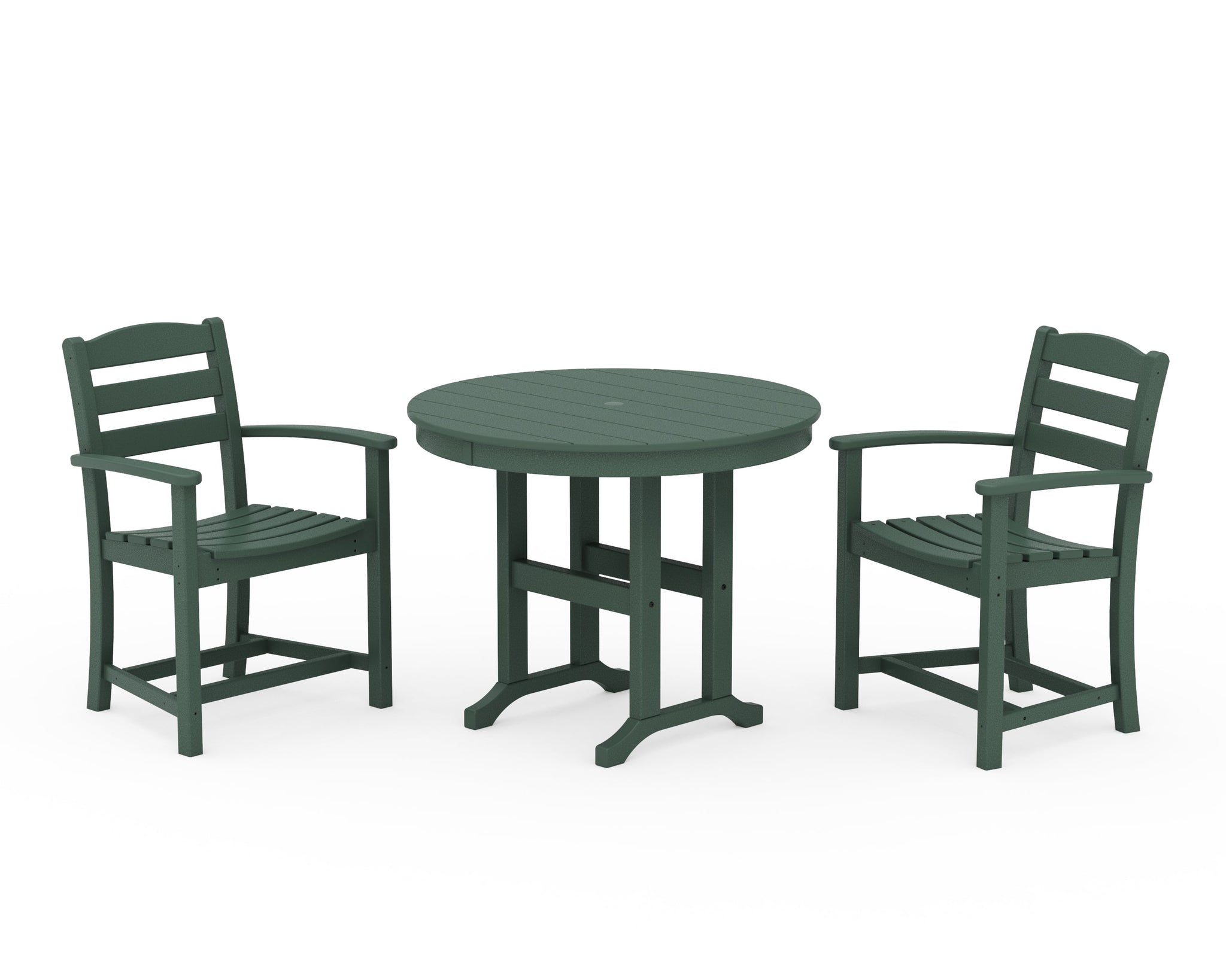 La Casa Café 3-Piece Round Dining Set