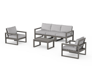 EDGE Sectional 4-Piece Deep Seating Set with Sofa