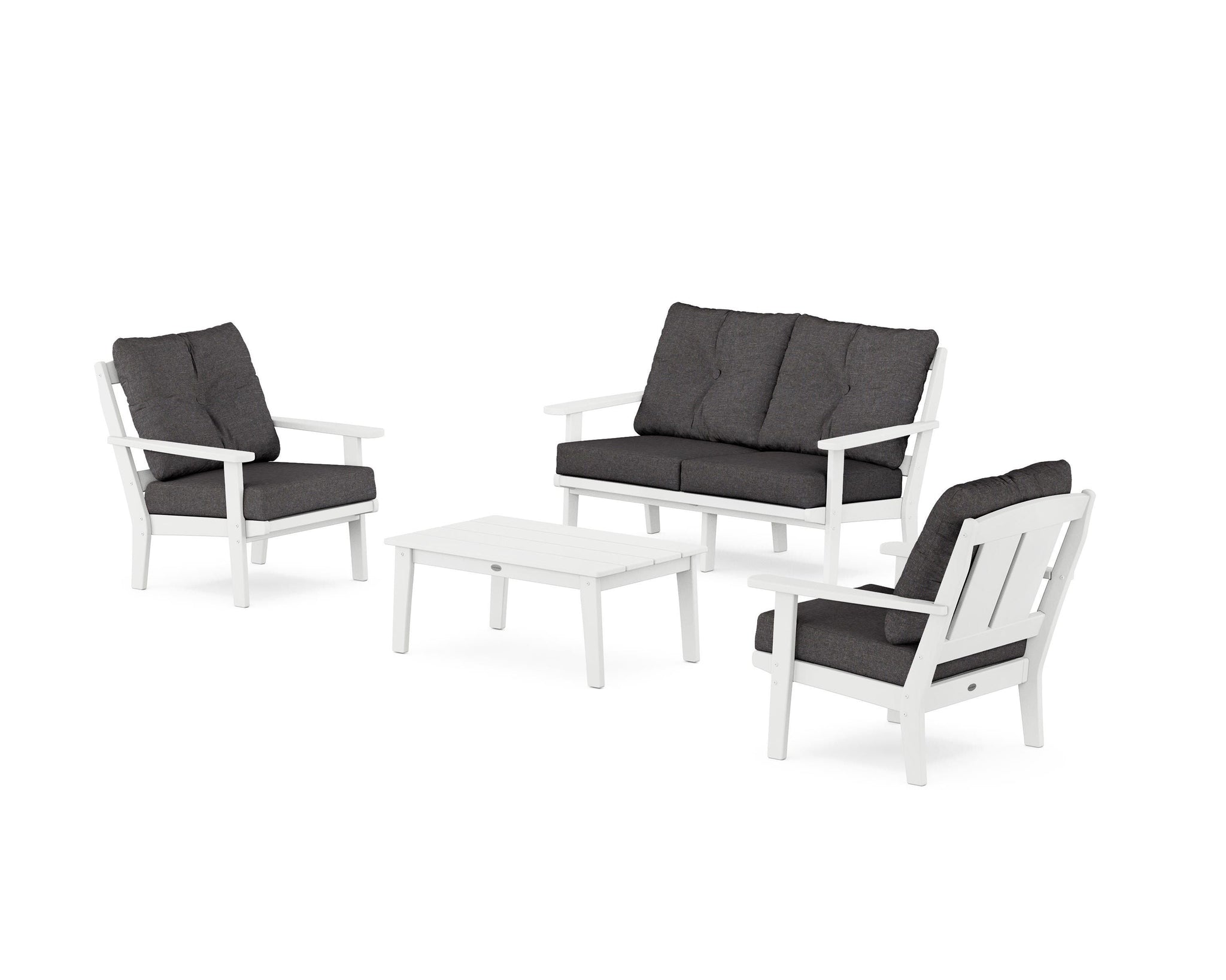 Mission 4-Piece Deep Seating Set with Loveseat