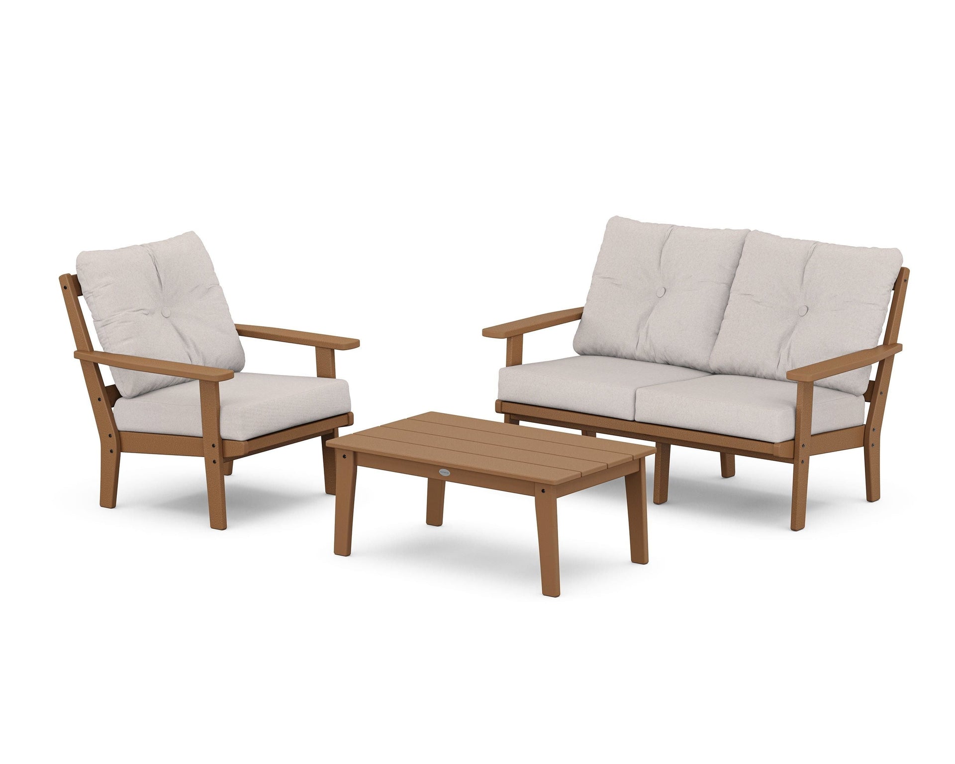 Oxford 3-Piece Deep Seating Set with Loveseat