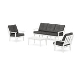 Oxford 4-Piece Deep Seating Set with Sofa
