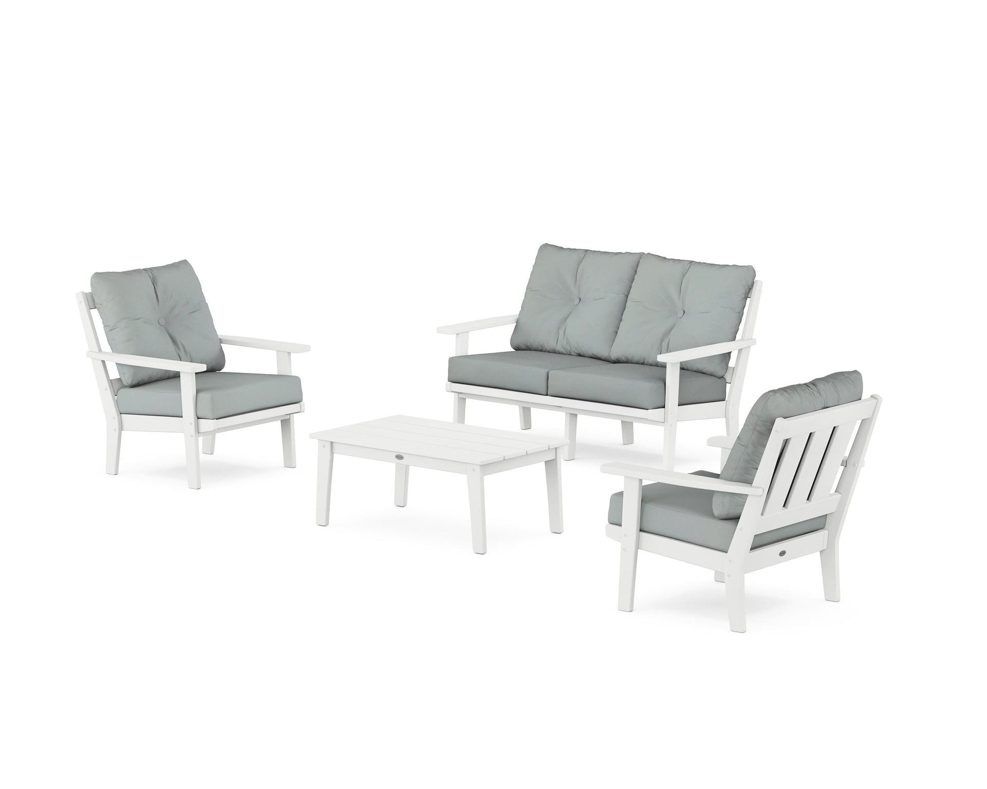 Oxford 4-Piece Deep Seating Set with Loveseat