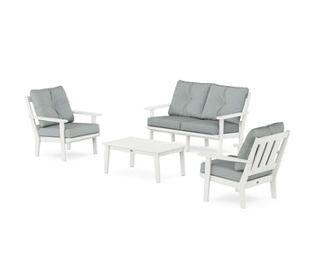 Oxford 4-Piece Deep Seating Set with Loveseat
