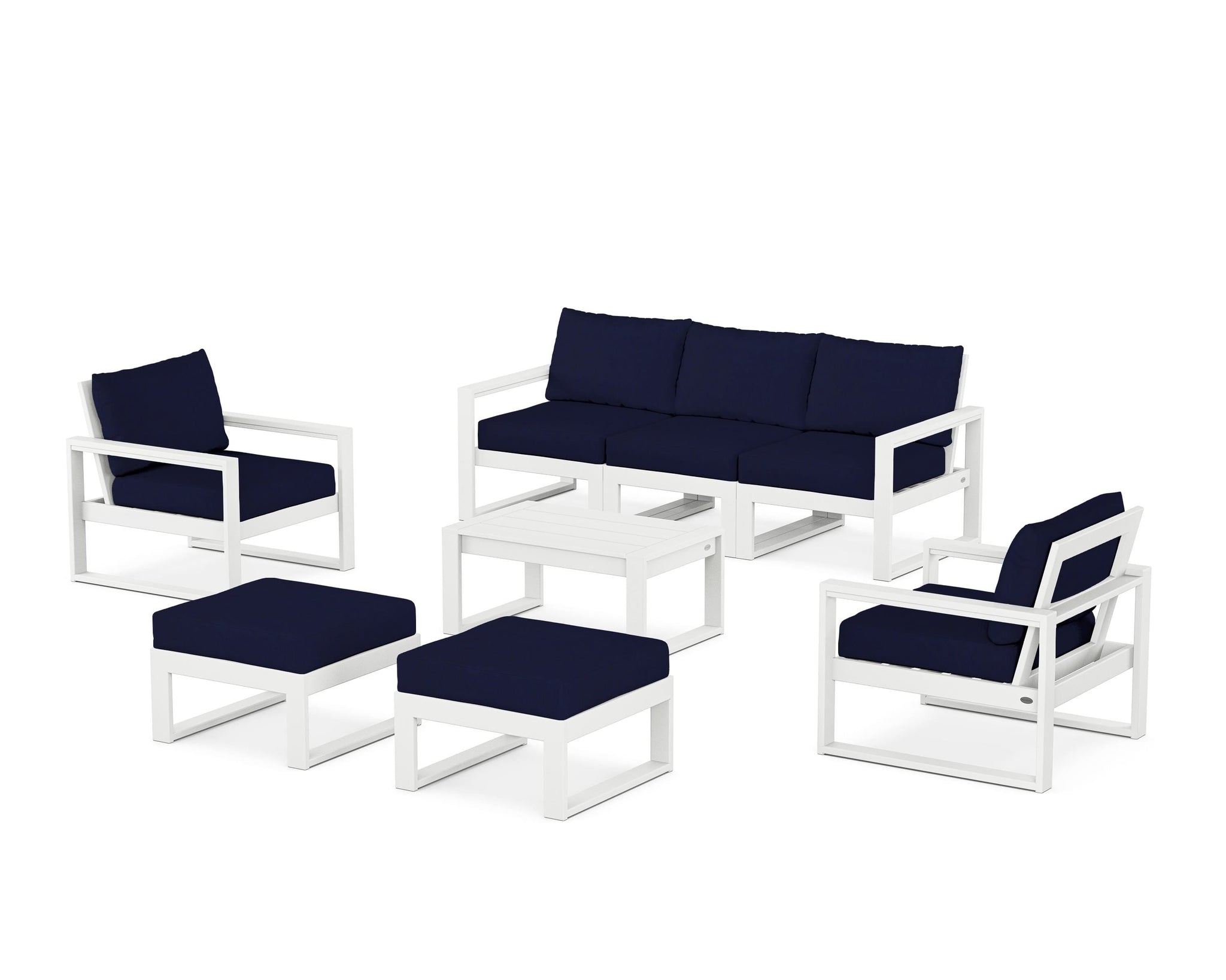 EDGE Sectional 8-Piece Lounge Sofa Set