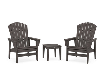 3-Piece Nautical Grand Upright Adirondack Set