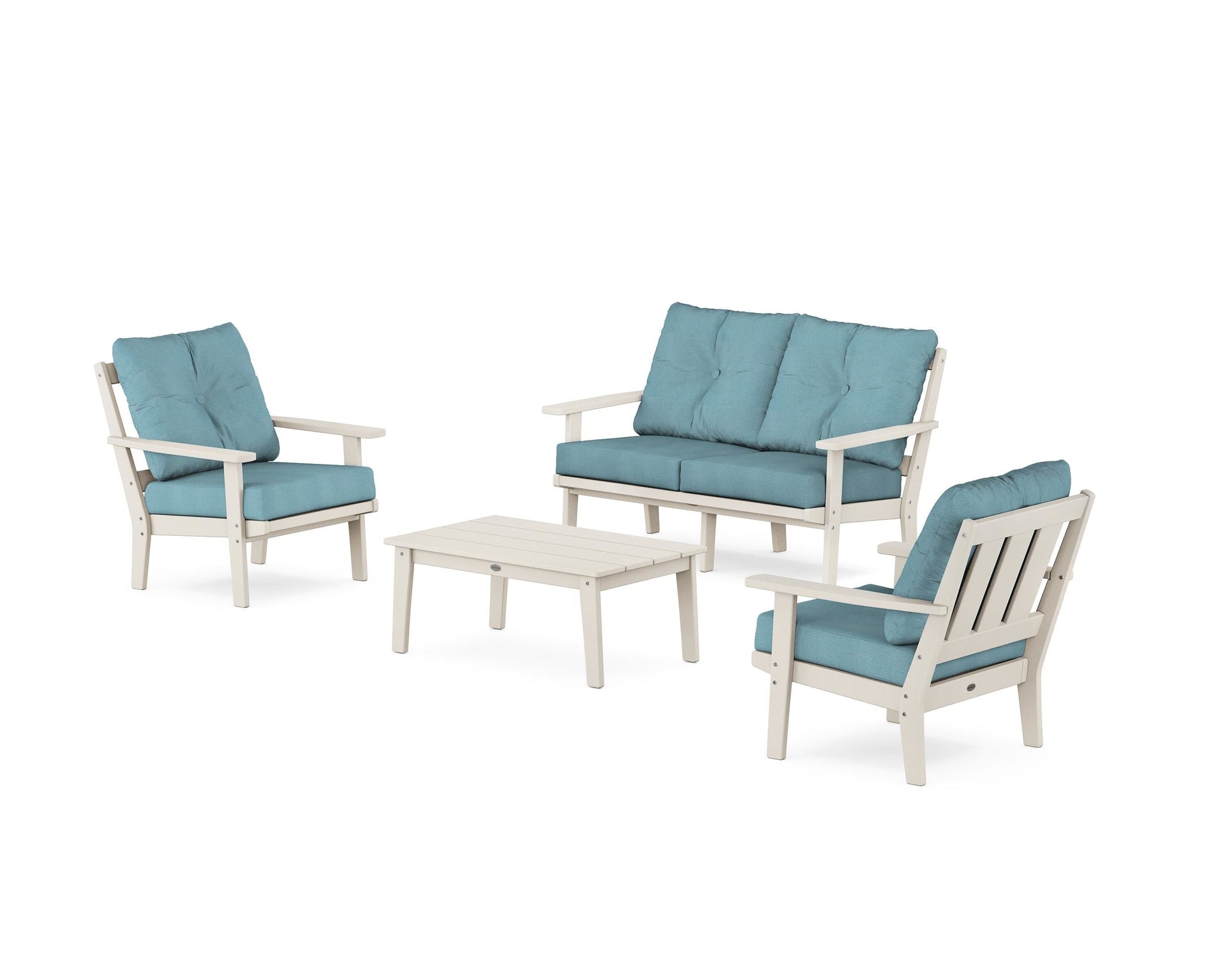 Oxford 4-Piece Deep Seating Set with Loveseat