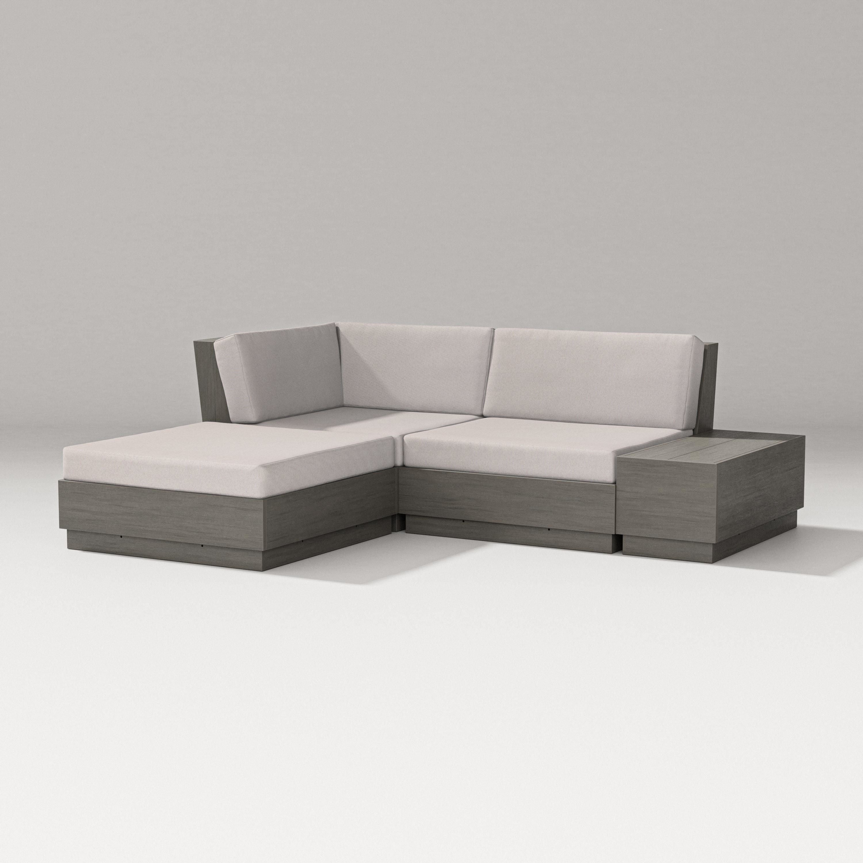 Elevate Loveseat Sectional with Chaise