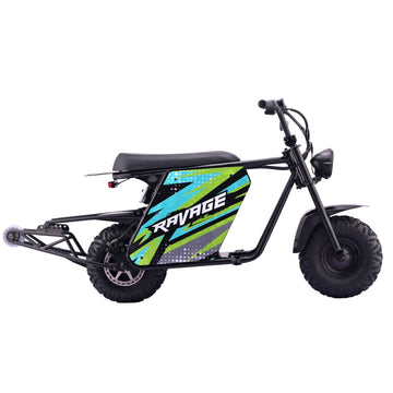 Droyd Ravage Electric Trail Bike 50 Mile Range 35 MPH 48V 3000W New