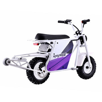 Droyd Ravage Electric Trail Bike 50 Mile Range 35 MPH 48V 3000W New