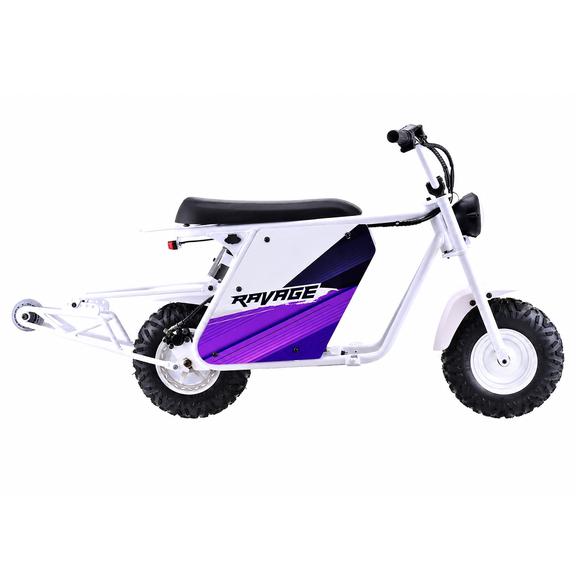 Droyd Ravage Electric Trail Bike 50 Mile Range 35 MPH 48V 3000W New