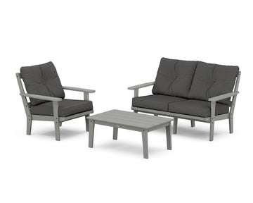 Oxford 3-Piece Deep Seating Set with Loveseat