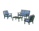 Mission 4-Piece Deep Seating Set with Loveseat