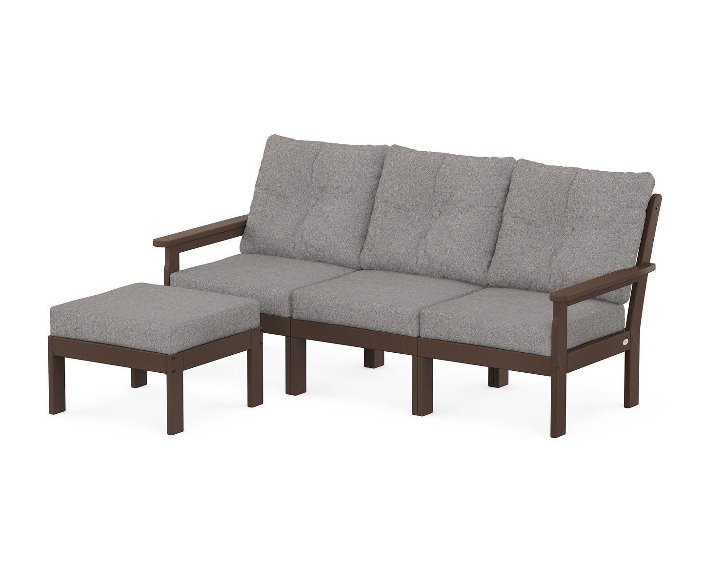 Vineyard 4-Piece Sectional with Ottoman