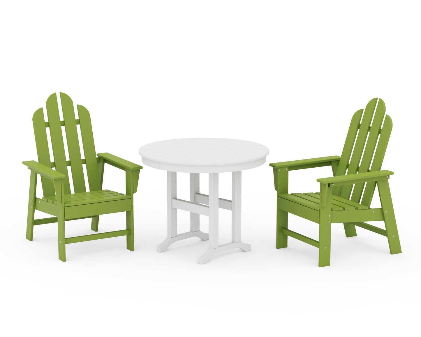 Long Island 3-Piece Round Dining Set