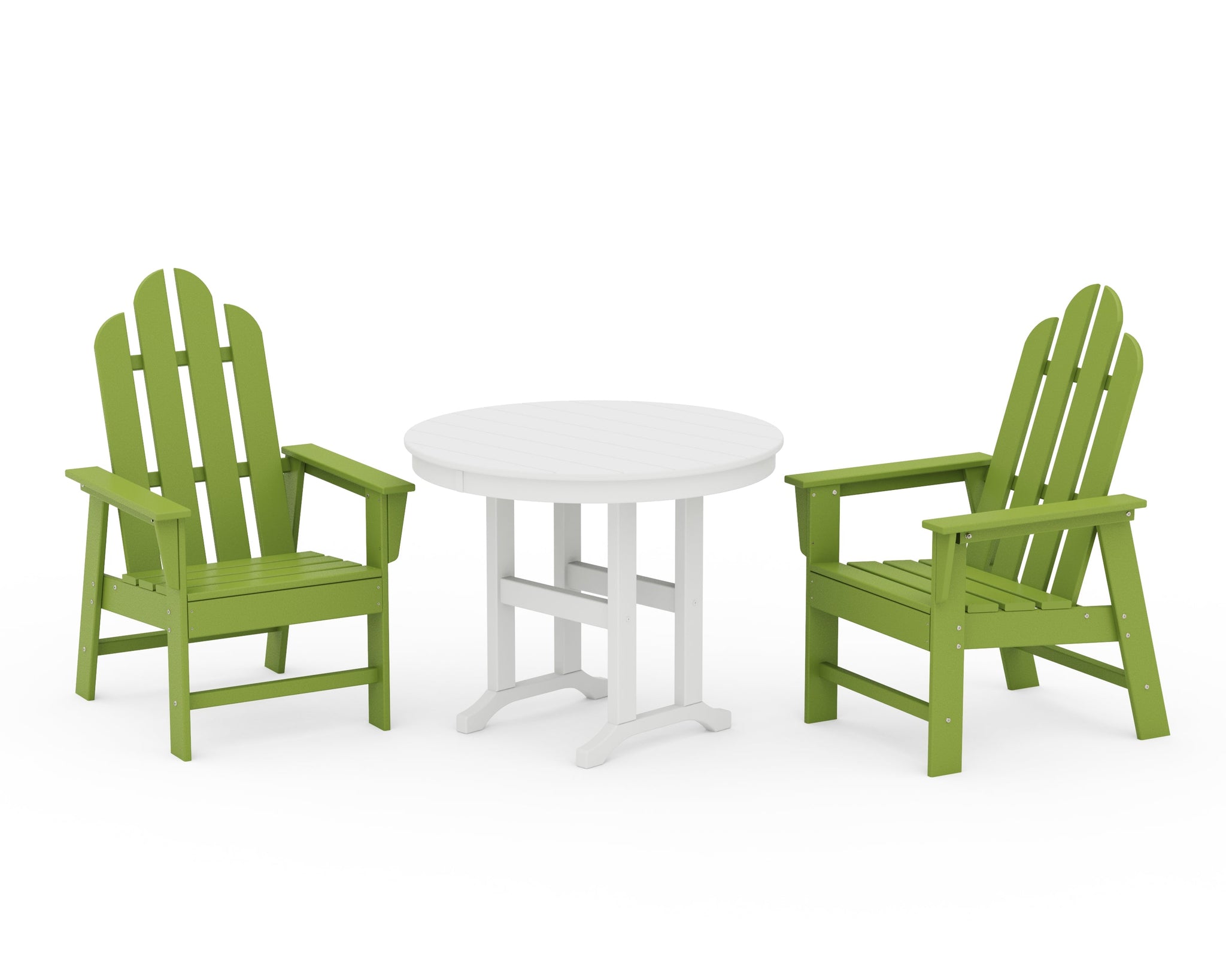 Long Island 3-Piece Round Dining Set