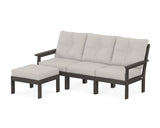 Vineyard 4-Piece Sectional with Ottoman