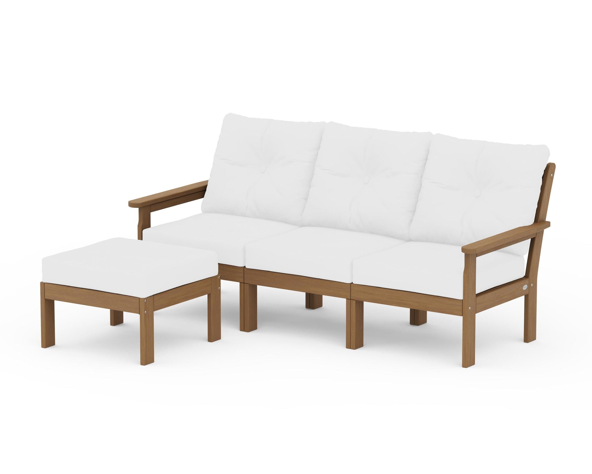 Vineyard 4-Piece Sectional with Ottoman