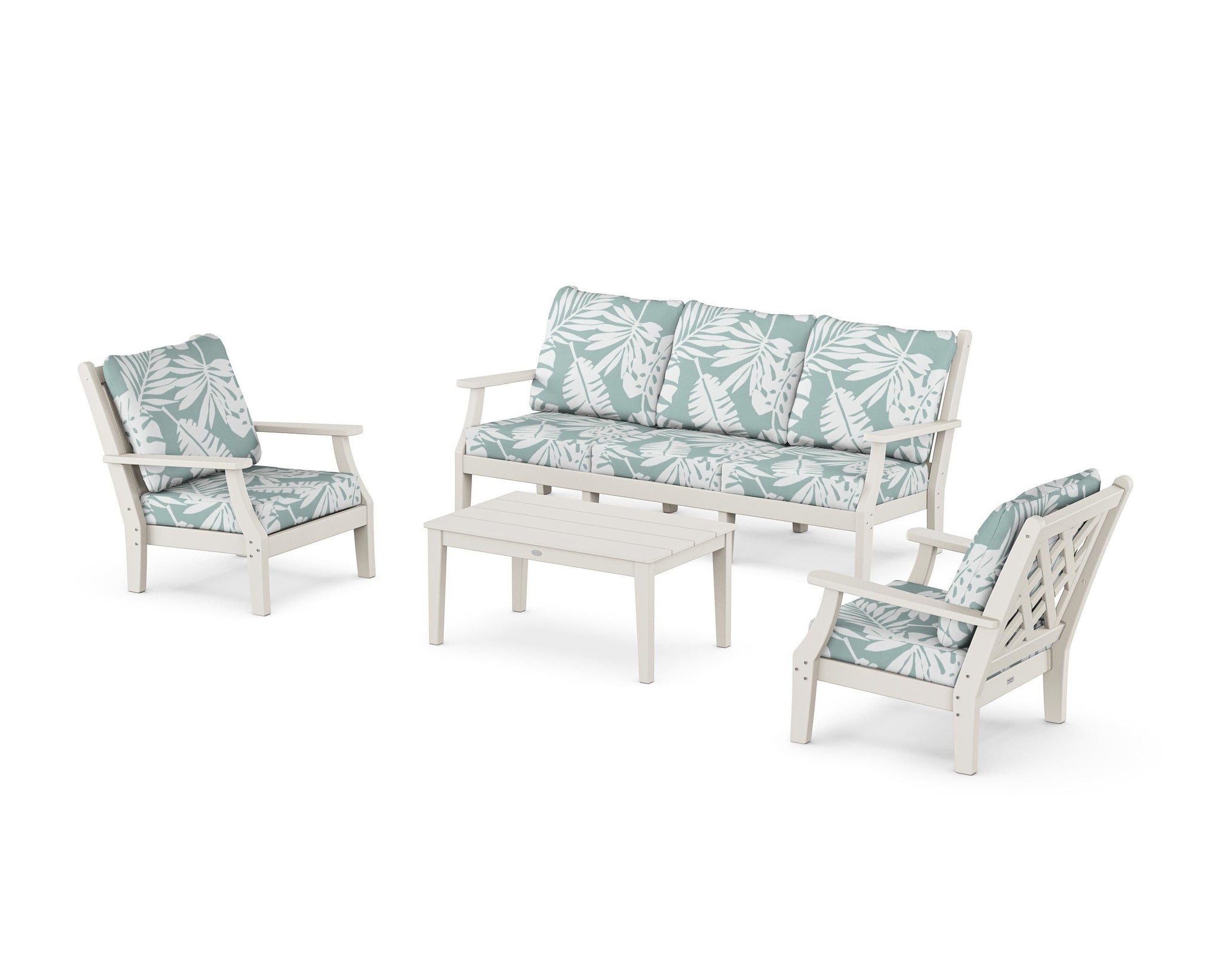 Wovendale 4-Piece Deep Seating Set with Sofa