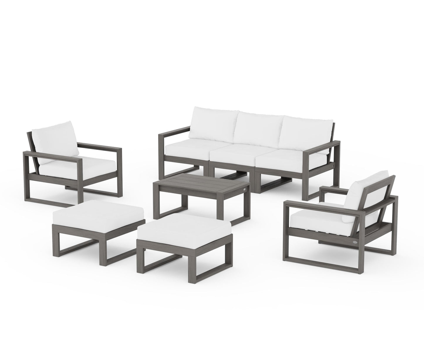 EDGE Sectional 8-Piece Lounge Sofa Set