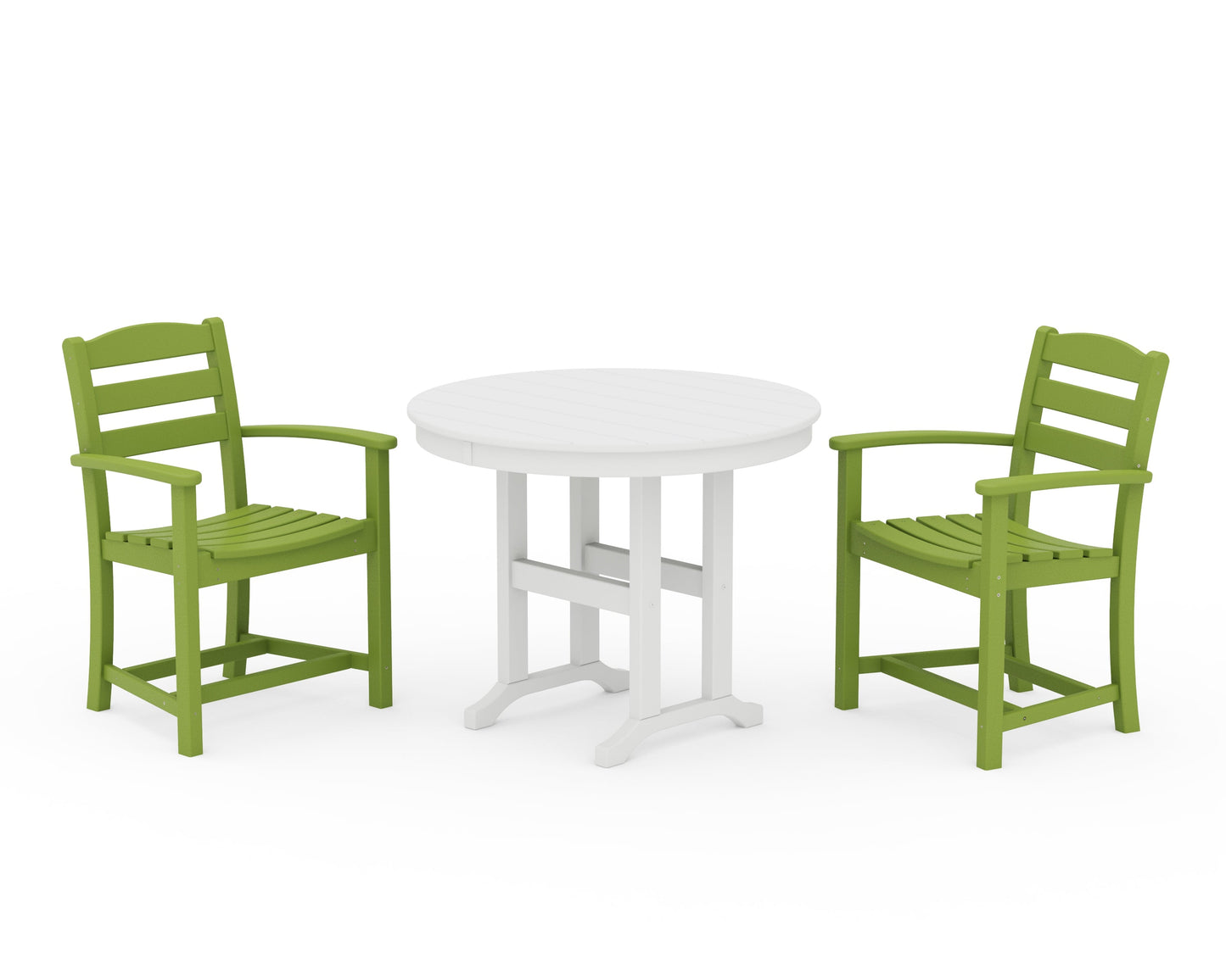 La Casa Café 3-Piece Round Dining Set
