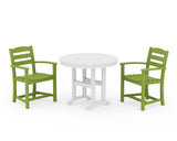 La Casa Café 3-Piece Round Dining Set