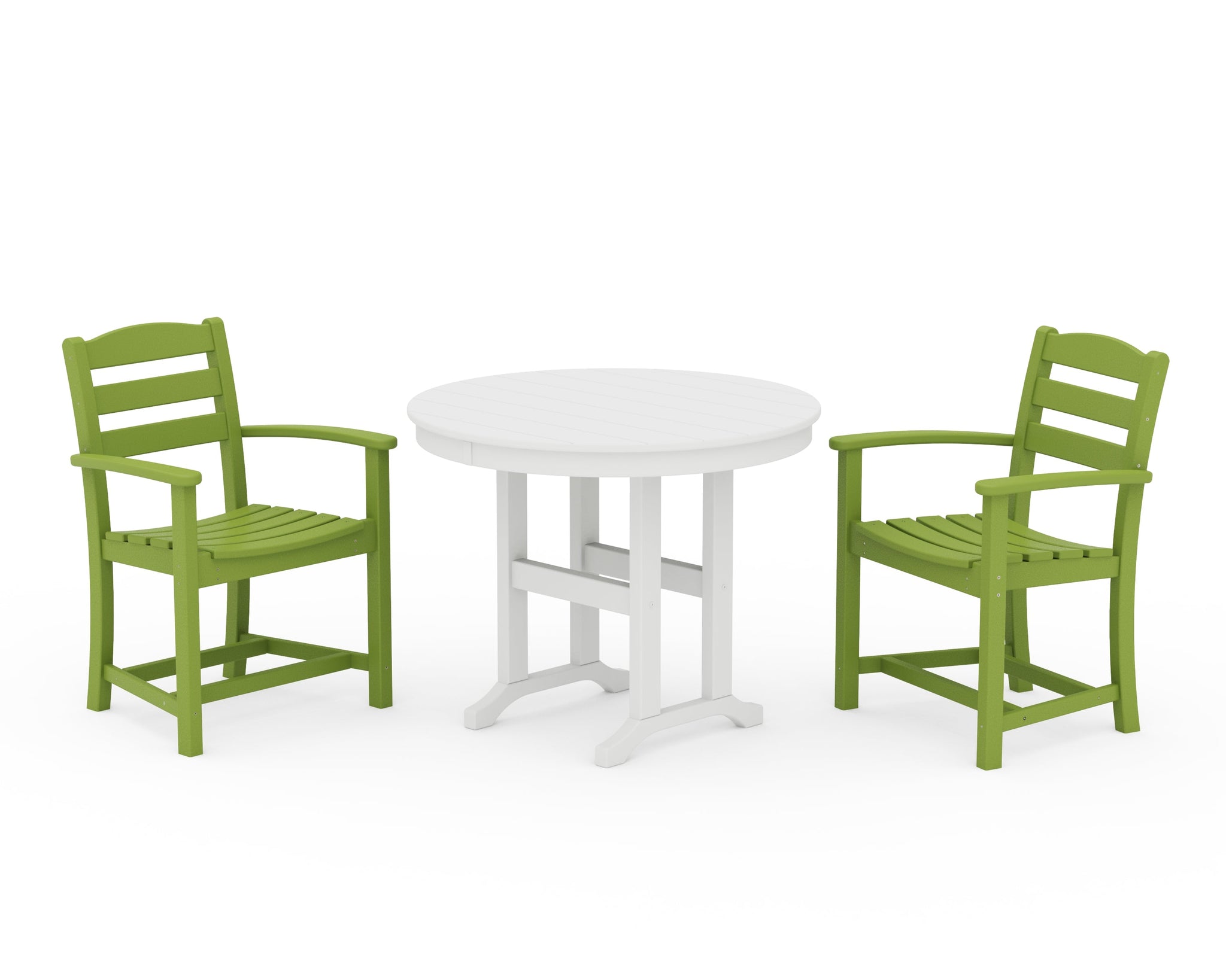 La Casa Café 3-Piece Round Dining Set