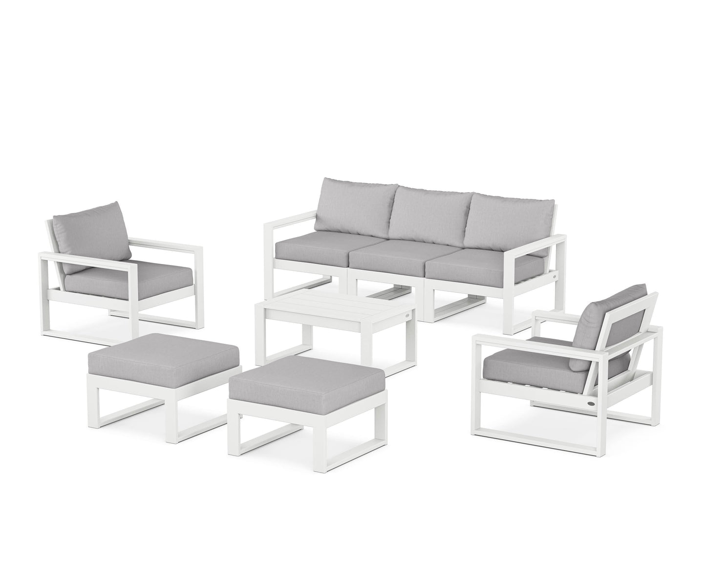 EDGE Sectional 8-Piece Lounge Sofa Set