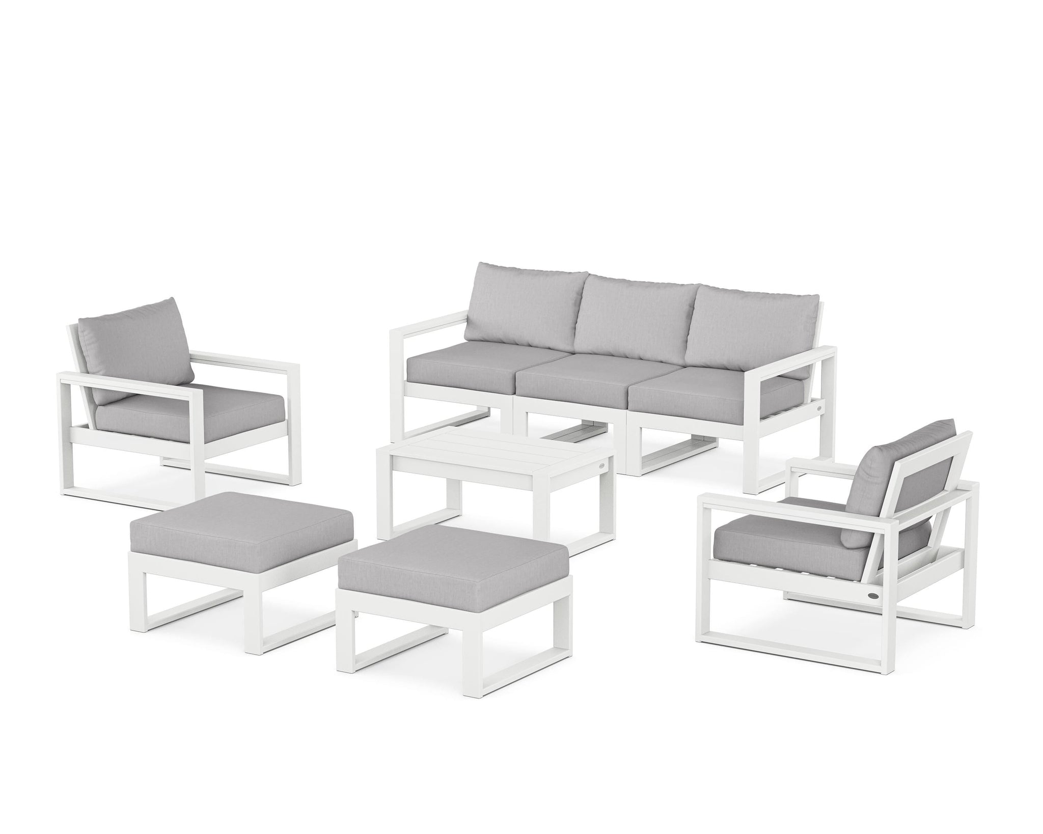 EDGE Sectional 8-Piece Lounge Sofa Set