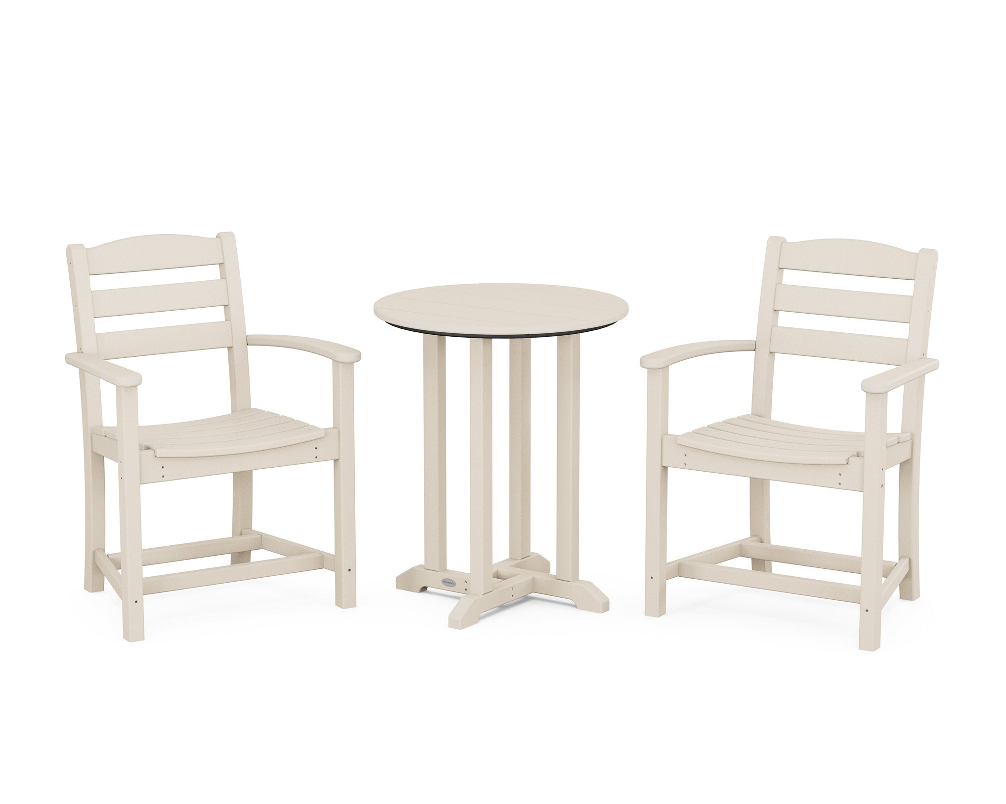 La Casa Café 3-Piece Round Bistro Dining Set